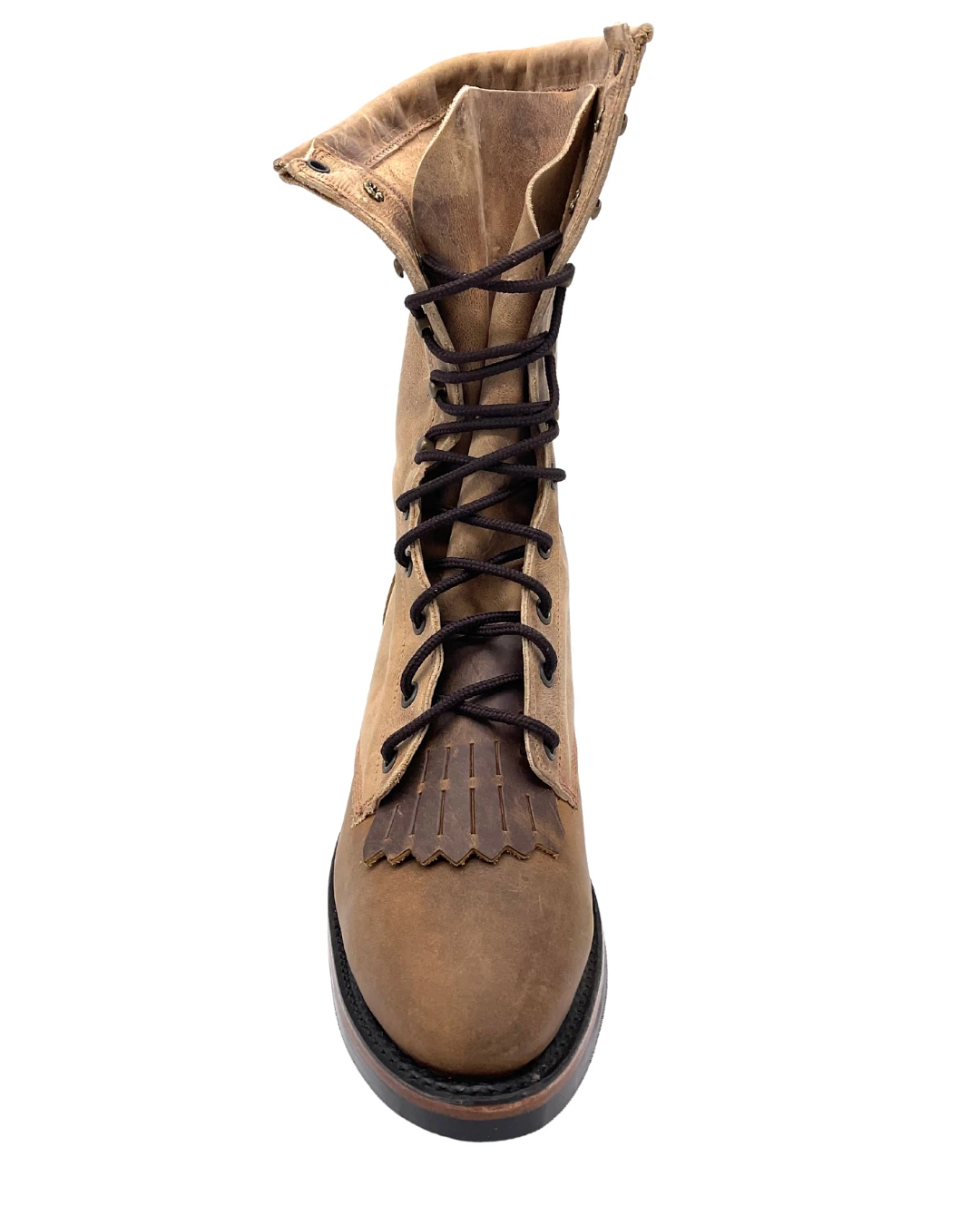 'Boulet' Men's 9" Packer Round Toe - HillBilly Golden / Rustico Tang 6 'Boulet' Men's 9" Packer Round Toe - HillBilly Golden / Rustico Tang - Image 4