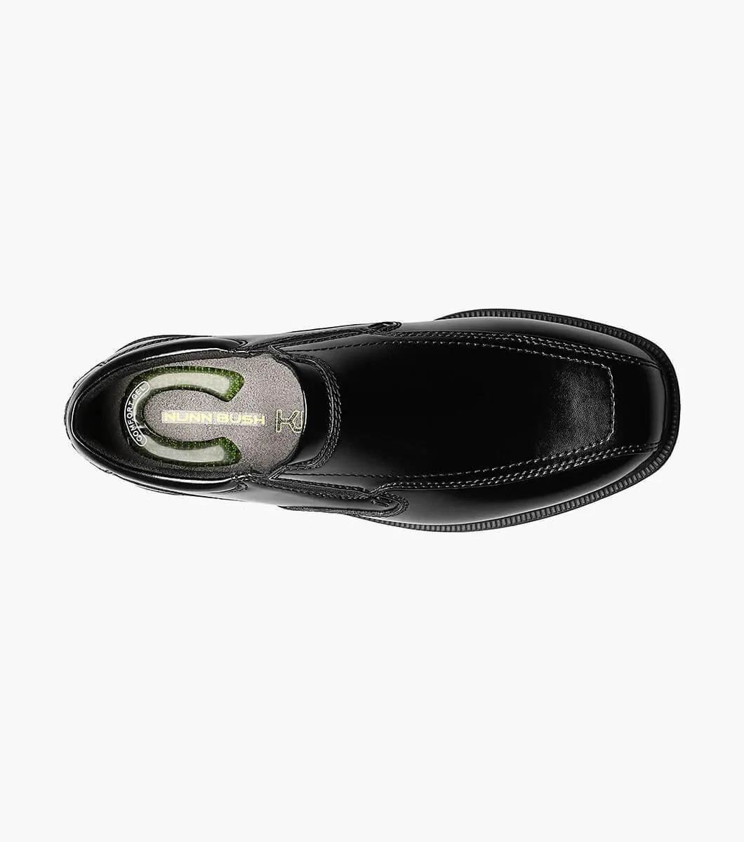 'Nunn Bush' Men's Bleeker Street Slip On - Black 4 'Nunn Bush' Men's Bleeker Street Slip On - Black - Image 2