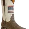 'Roper' Men's 11" America Strong Western Square Toe - Vintage Brown / Vintage White 2 'Roper' Men's 11" America Strong Western Square Toe - Vintage Brown / Vintage White -Shoes Series Shop 0902070018416 1024x1024@2x