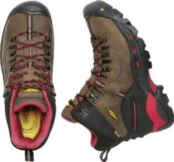 'Keen Utility' Men's 6" Pittsburgh WP Steel Toe - Bison Brown / Red / Black -Shoes Series Shop 1007024 PLD large 1024x1024@2x