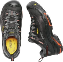 'Keen Utility' Men's Braddock Low Steel Toe - Black / Grey / Orange -Shoes Series Shop 1011244 PLD med 1024x1024@2x