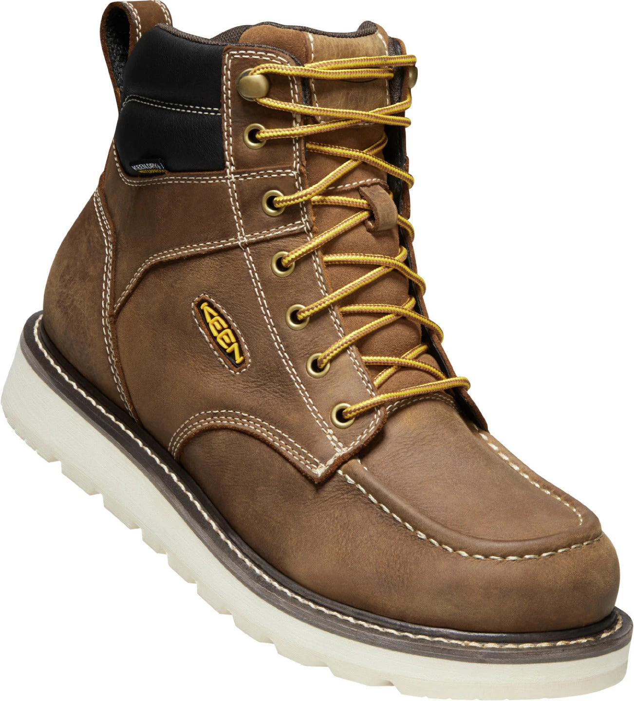 'Keen Utility' Men's 6" Cincinnati EH WP Soft Toe - Belgian / Sandshell 6 'Keen Utility' Men's 6" Cincinnati EH WP Soft Toe - Belgian / Sandshell - Image 4