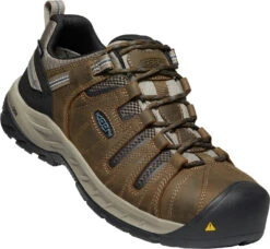 'Keen' Men's Flint II EH WP Steel Toe - Cascade Brown / Orion Blue -Shoes Series Shop 1023236 3Q large 1024x1024@2x