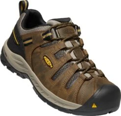 'Keen Utility' Men's Flint II EH Soft Toe - Cascade Brown / Golden Rod -Shoes Series Shop 1023241 3Q large 1024x1024@2x