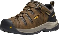 'Keen Utility' Men's Flint II EH Soft Toe - Cascade Brown / Golden Rod -Shoes Series Shop 1023241 F3Q large 1024x1024@2x