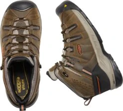 'Keen Utility' Men's Flint II Mid EH Soft Toe - Cascade Brown / Burnt Ochre -Shoes Series Shop 1023242 PLD large 1024x1024@2x