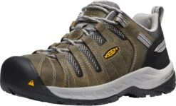 'Keen Utility' Men's Flint II EH Steel Toe - Gargoyle / Paloma -Shoes Series Shop 1023267 F3Q large 1024x1024@2x