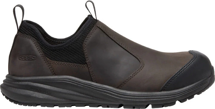 'Keen Utility' Men's Vista Energy+Shift ESD Slip On Comp Toe - Coffee Bean / Black 2 'Keen Utility' Men's Vista Energy+Shift ESD Slip On Comp Toe - Coffee Bean / Black