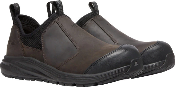 'Keen Utility' Men's Vista Energy+Shift ESD Slip On Comp Toe - Coffee Bean / Black 6 'Keen Utility' Men's Vista Energy+Shift ESD Slip On Comp Toe - Coffee Bean / Black - Image 5