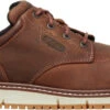 'Keen Utility' Men's San Jose Oxford EH Aluminum Toe - Gingerbread / Off White