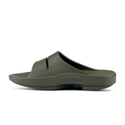 'OOFOS' Unisex OOahh Slide Sandal - Forest Green 13 'OOFOS' Unisex OOahh Slide Sandal - Forest Green -Shoes Series Shop 1100FORGREEN shot4 1024x1024@2x