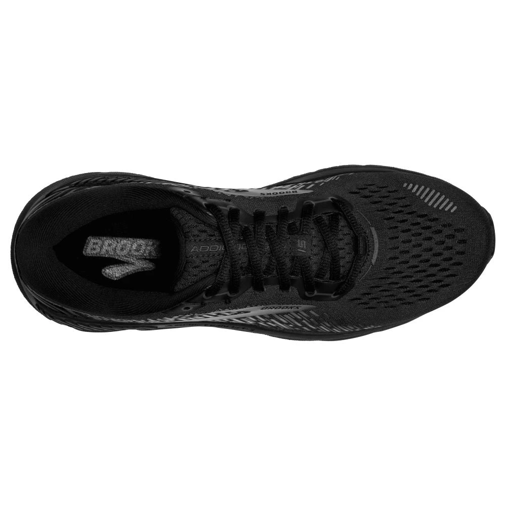 'Brooks' Men's Addiction GTS 15 - Black / Black / Ebony 4 'Brooks' Men's Addiction GTS 15 - Black / Black / Ebony - Image 3