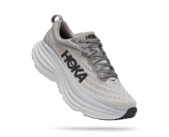 'HOKA' Men's Bondi 8 - Sharkskin / Harbor Mist (X-Wide)