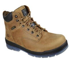 'Skechers' Men's 6" Argum Alkova EH WP Steel Toe - Brown / Tan -Shoes Series Shop 200041 BRTN 1024x1024@2x