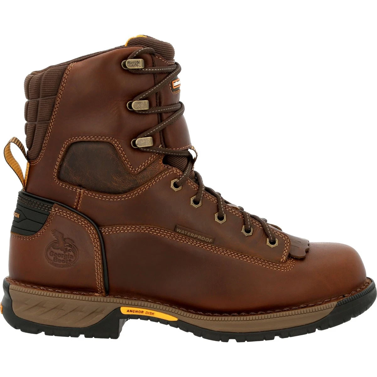 'Georgia Boot' Men's 8" Athens 360 EH WP Soft Toe - Brown 3 'Georgia Boot' Men's 8" Athens 360 EH WP Soft Toe - Brown