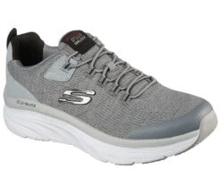 'Skechers' Men's D'Lux Walker-Pensive - Gray / Black (Extra Wide) -Shoes Series Shop 23441 main 5 1024x1024@2x