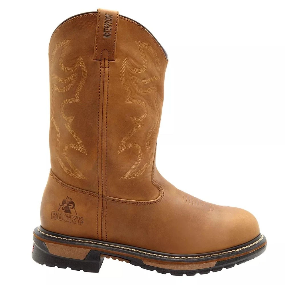 'Rocky' Men's 10" Original Ride Branson Roper WP Round Toe - Aztec Crazy Horse 3 'Rocky' Men's 10" Original Ride Branson Roper WP Round Toe - Aztec Crazy Horse