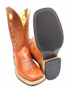 'Hondo' Men's 11" Western Square Toe - Maple Crazy Horse -Shoes Series Shop 26405 1024x1024@2x
