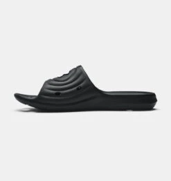 'Under Armour' Men's Locker IV Slide Sandal - Black / Black / White 11 'Under Armour' Men's Locker IV Slide Sandal - Black / Black / White -Shoes Series Shop 3023758 001 A 1024x1024@2x