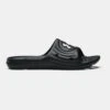 'Under Armour' Men's Locker IV Slide Sandal - Black / Black / White -Shoes Series Shop 3023758 001 DEFAULT 1024x1024@2x