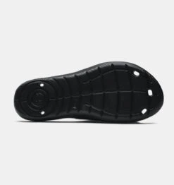 'Under Armour' Men's Locker IV Slide Sandal - Black / Black / White 9 'Under Armour' Men's Locker IV Slide Sandal - Black / Black / White -Shoes Series Shop 3023758 001 SOLE 1024x1024@2x