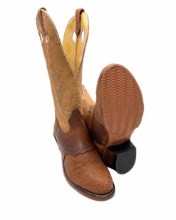 'Boulet' Men's 13" Buckaroo Western Round Toe - Cognac / Butterscotch 10 'Boulet' Men's 13" Buckaroo Western Round Toe - Cognac / Butterscotch -Shoes Series Shop 41636 1 1024x1024@2x