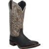 'Laredo' Men's 13" Isaac Western Square Toe - Black / Grey -Shoes Series Shop 7910 1 1 1024x1024@2x