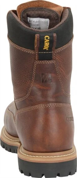 'Carolina' Men's 8" Grind WP Comp Toe Boot - Brown -Shoes Series Shop CA5529 Heel 1024x1024@2x