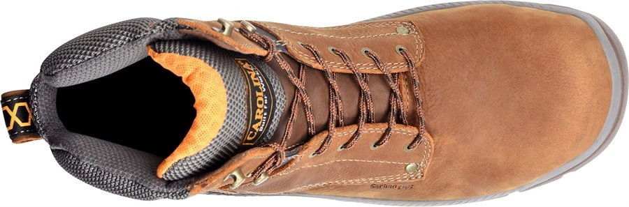 'Carolina' Men's 6" Duke EH WP Comp Toe - Brown 4 'Carolina' Men's 6" Duke EH WP Comp Toe - Brown - Image 2