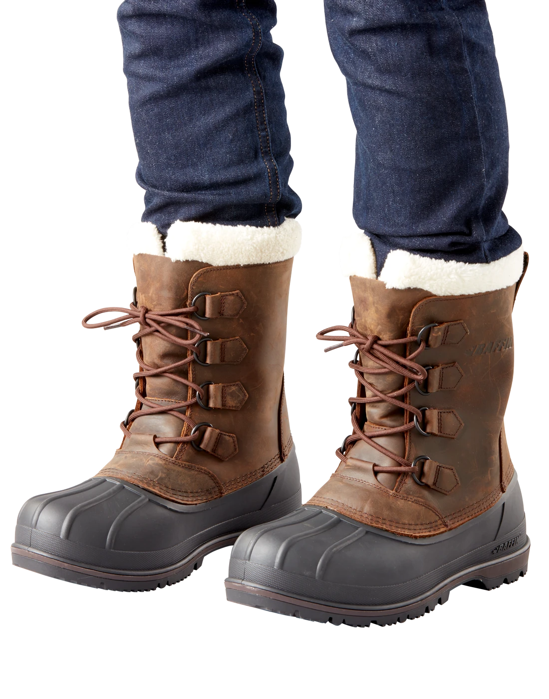 'Baffin' Men's 12" Canada Insulated WP Boot - Brown 7 'Baffin' Men's 12" Canada Insulated WP Boot - Brown - Image 5