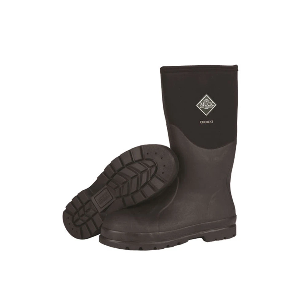 'Muck' Men's Chore-Hi Neoprene Steel Toe - Black 8 'Muck' Men's Chore-Hi Neoprene Steel Toe - Black - Image 6