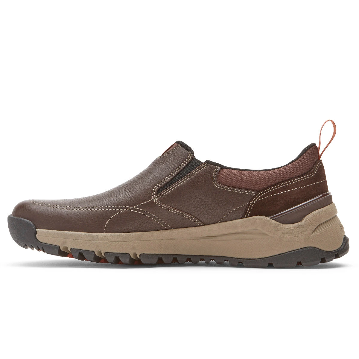 'Dunham' Men's Glastonbury WP Slip On - Brown 7 'Dunham' Men's Glastonbury WP Slip On - Brown - Image 5