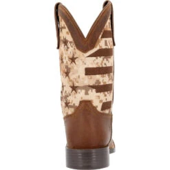 'Durango' Men's 11" Westward Saddlehorn Digital Camo Flag - Brown 13 'Durango' Men's 11" Westward Saddlehorn Digital Camo Flag - Brown -Shoes Series Shop DDB0397 back 1024x1024@2x