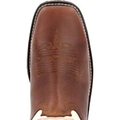 'Durango' Men's 11" WorkHorse™ Western Steel Toe - Chocoloate / Bone 10 'Durango' Men's 11" WorkHorse™ Western Steel Toe - Chocoloate / Bone -Shoes Series Shop DDB0426 birdseye 1024x1024@2x