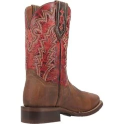 'Dan Post' Men's 11" Killeen Western Square Toe - Tan / Red -Shoes Series Shop DP4813 10 1024x1024@2x