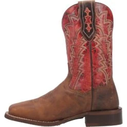 'Dan Post' Men's 11" Killeen Western Square Toe - Tan / Red -Shoes Series Shop DP4813 3 1024x1024@2x