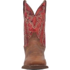 'Dan Post' Men's 11" Killeen Western Square Toe - Tan / Red -Shoes Series Shop DP4813 5 1024x1024@2x