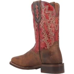 'Dan Post' Men's 11" Killeen Western Square Toe - Tan / Red -Shoes Series Shop DP4813 9 1024x1024@2x