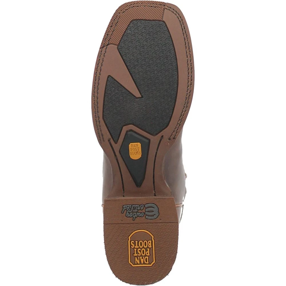 'Dan Post' Men's 11" Cogburn Western Square Toe - Taupe 6 'Dan Post' Men's 11" Cogburn Western Square Toe - Taupe - Image 4