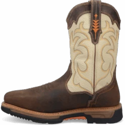 'Dan Post' Men's 11" Storm Tide EH WP Western Square Toe - Bone / Brown 15 'Dan Post' Men's 11" Storm Tide EH WP Western Square Toe - Bone / Brown -Shoes Series Shop DP56411 shdw 3 1024x1024@2x