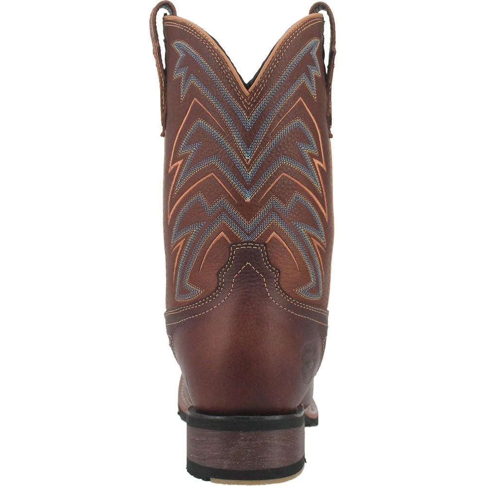 'Dan Post' Men's 11" Arrowhead Western Square Toe - Chocolate 7 'Dan Post' Men's 11" Arrowhead Western Square Toe - Chocolate - Image 5