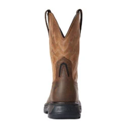 'Ariat' Men's Big Rig EH WP Soft Toe - Rye Brown -Shoes Series Shop F20 MNS WORK 10033963 heel 1024x1024@2x