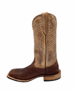 Fenoglio Boots Men's Bison Square Toe - Brown / Tan -Shoes Series Shop FB001012122 1024x1024@2x