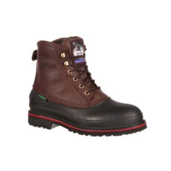'Georgia Boot' Men's 6" Muddog EH WP Steel Toe - Dark Chocolate -Shoes Series Shop G6633 1024x1024@2x