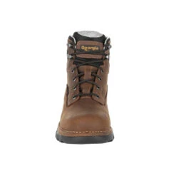 'Georgia Boot' Men's 6" Eagle One EH WP Soft Toe - Brown 12 'Georgia Boot' Men's 6" Eagle One EH WP Soft Toe - Brown -Shoes Series Shop GB00312 front 1024x1024@2x