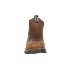 'Georgia Boot' Men's 4" Eagle One EH WP Chelsea Soft Toe - Brown -Shoes Series Shop GB00315 front 1024x1024@2x
