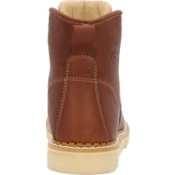 'Georgia Boot' Men's 6" Wedge Moc Toe EH Soft Toe - Brown -Shoes Series Shop GB00356 back 1024x1024@2x
