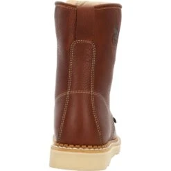 'Georgia Boot' Men's 8" Wedge Moc Toe EH Soft Toe - Brown 13 'Georgia Boot' Men's 8" Wedge Moc Toe EH Soft Toe - Brown -Shoes Series Shop GB00480 back 1024x1024@2x