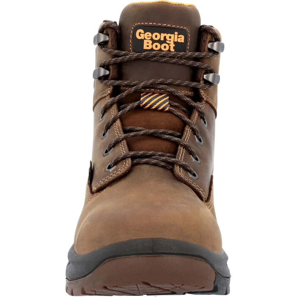 'Georgia Boot' Men's 6" Over Time EH WP Soft Toe - Brown 6 'Georgia Boot' Men's 6" Over Time EH WP Soft Toe - Brown - Image 4