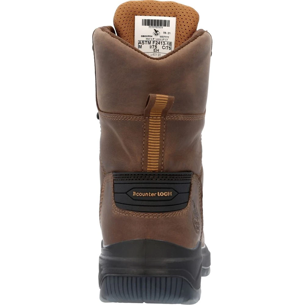 'Georgia Boot' Men's 8" FLXpoint Ultra EH WP Comp Toe - Brown 7 'Georgia Boot' Men's 8" FLXpoint Ultra EH WP Comp Toe - Brown - Image 5